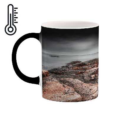 ماگ حرارتی طرح صخره و دریا مدل mgh01747