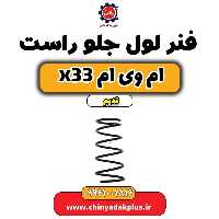 فنر لول جلو راست ام وی ام x33 قدیم
