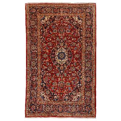 فرش دستباف قدیمی سه و نیم متری سی پرشیا کد 187203