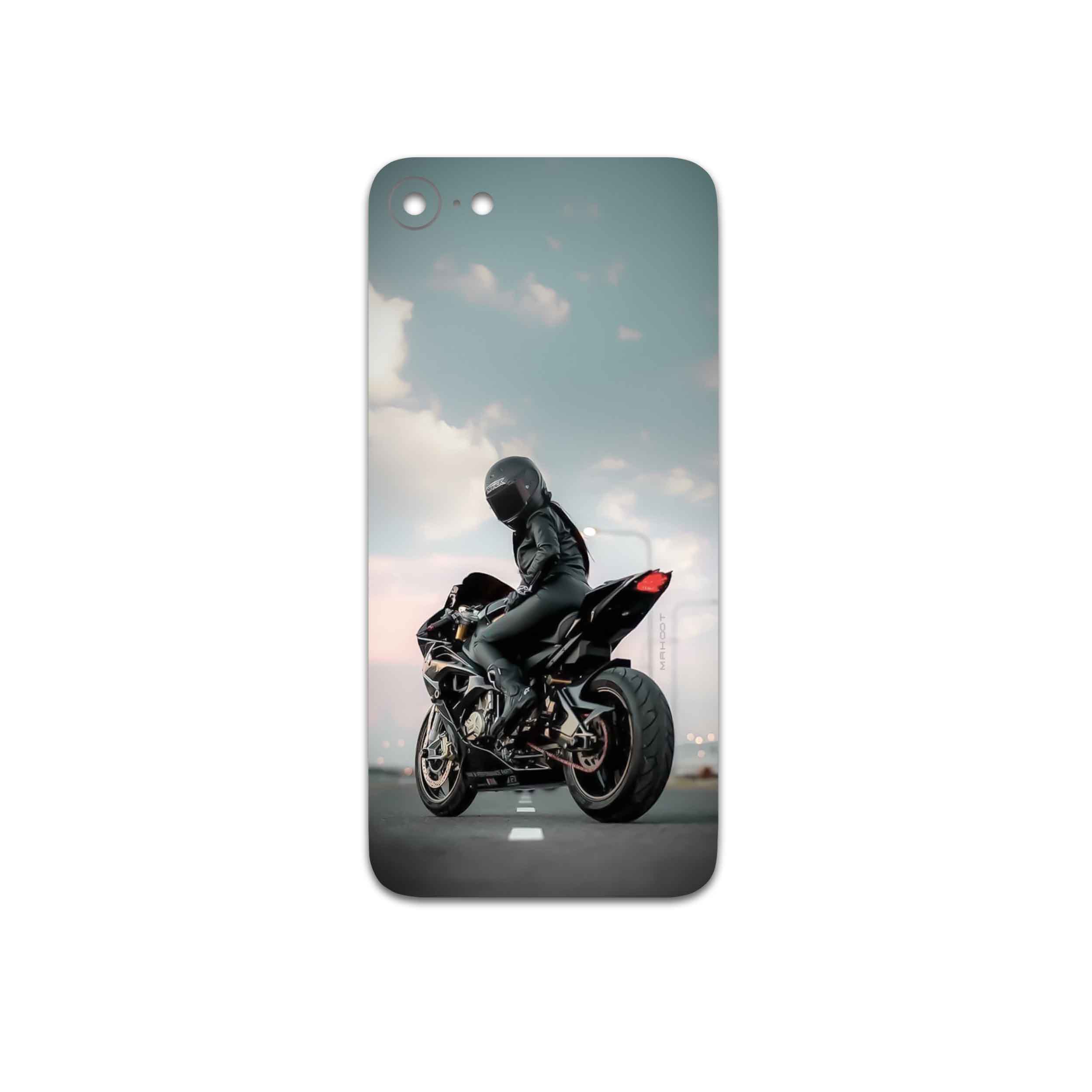 برچسب پوششی ماهوت مدل Motorcycling مناسب برای گوشی موبایل اپل iPhone SE 2022