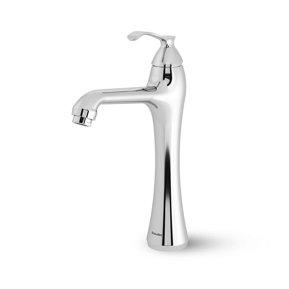 شیر روشویی پایه بلند شودر مدل کلاسیک