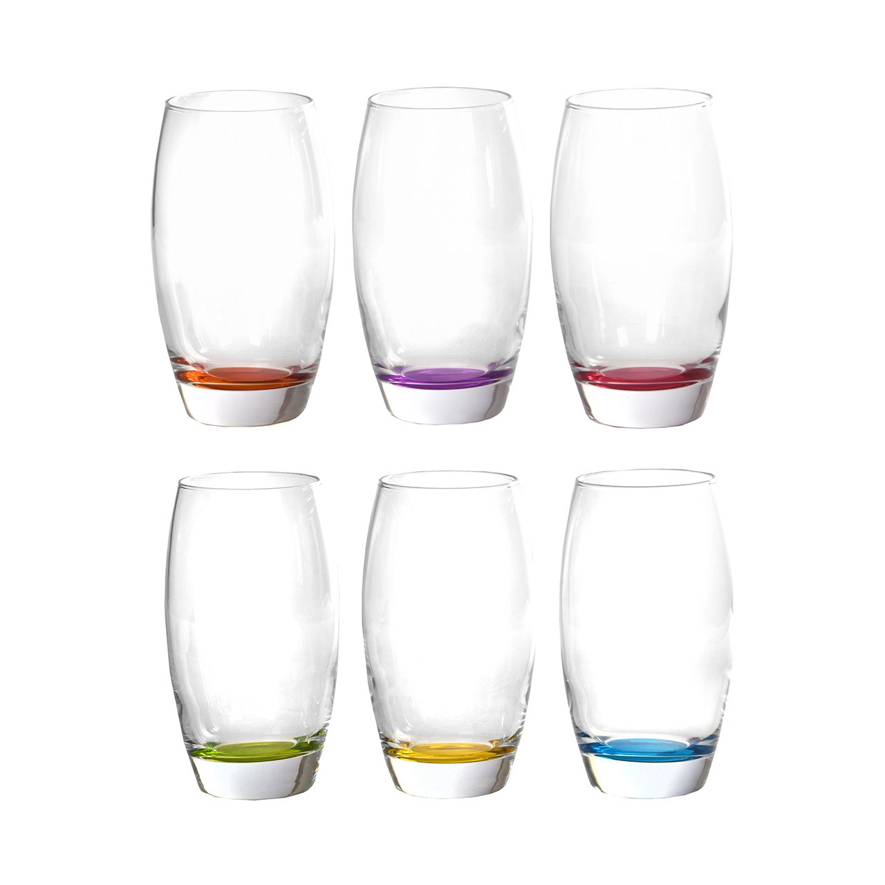 لیوان پاشاباغچه مدل Barrel کد 95628 بسته 6 عددی