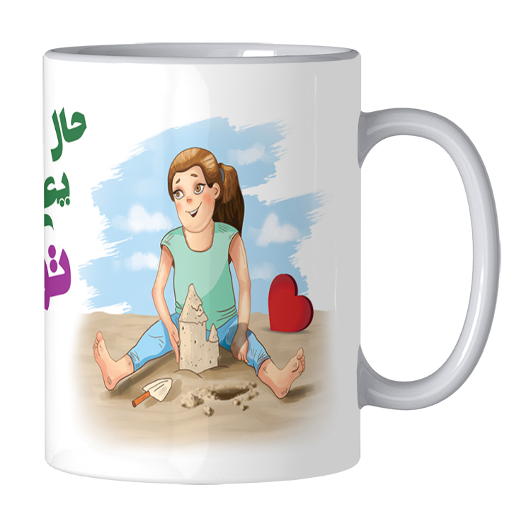 ماگ مدل عاشقانه کد 196