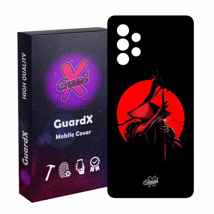 کاور گارد ایکس طرح Samurai مدل Glass10251 مناسب برای گوشی موبایل سامسونگ Galaxy A72