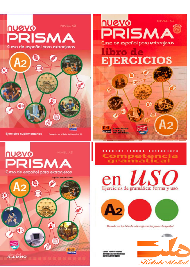 Nuevo Prisma A2 Suplementarios A2 USO A2 SB WB CD کتاب