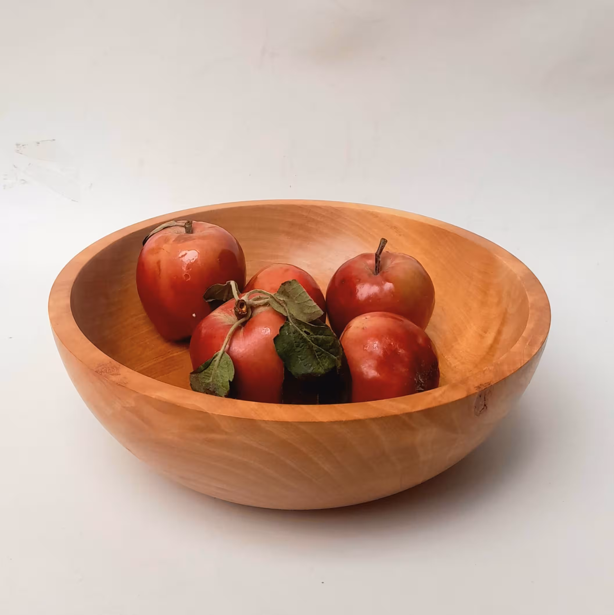 کاسه چوبی راش قطر 18 سانتیمتر( خرید مستقیم از تولید کننده )