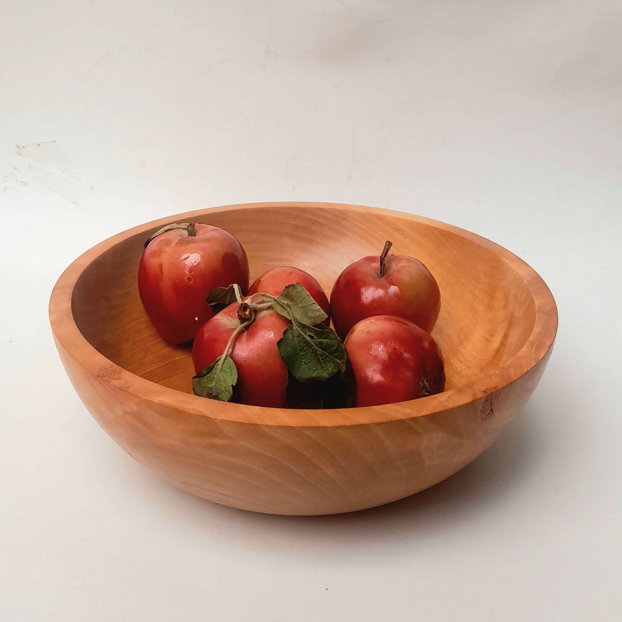 کاسه چوبی راش قطر 18 سانتیمتر( خرید مستقیم از تولید کننده )