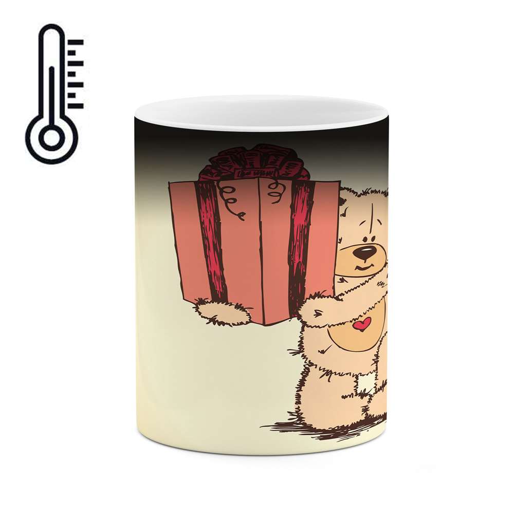 ماگ حرارتی طرح خرس مدل mgh10279