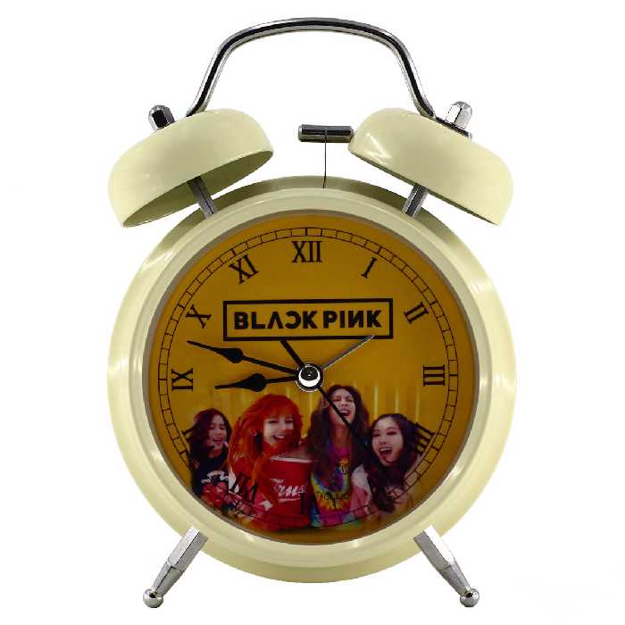 ساعت رومیزی طرح بلک پینک کد 716