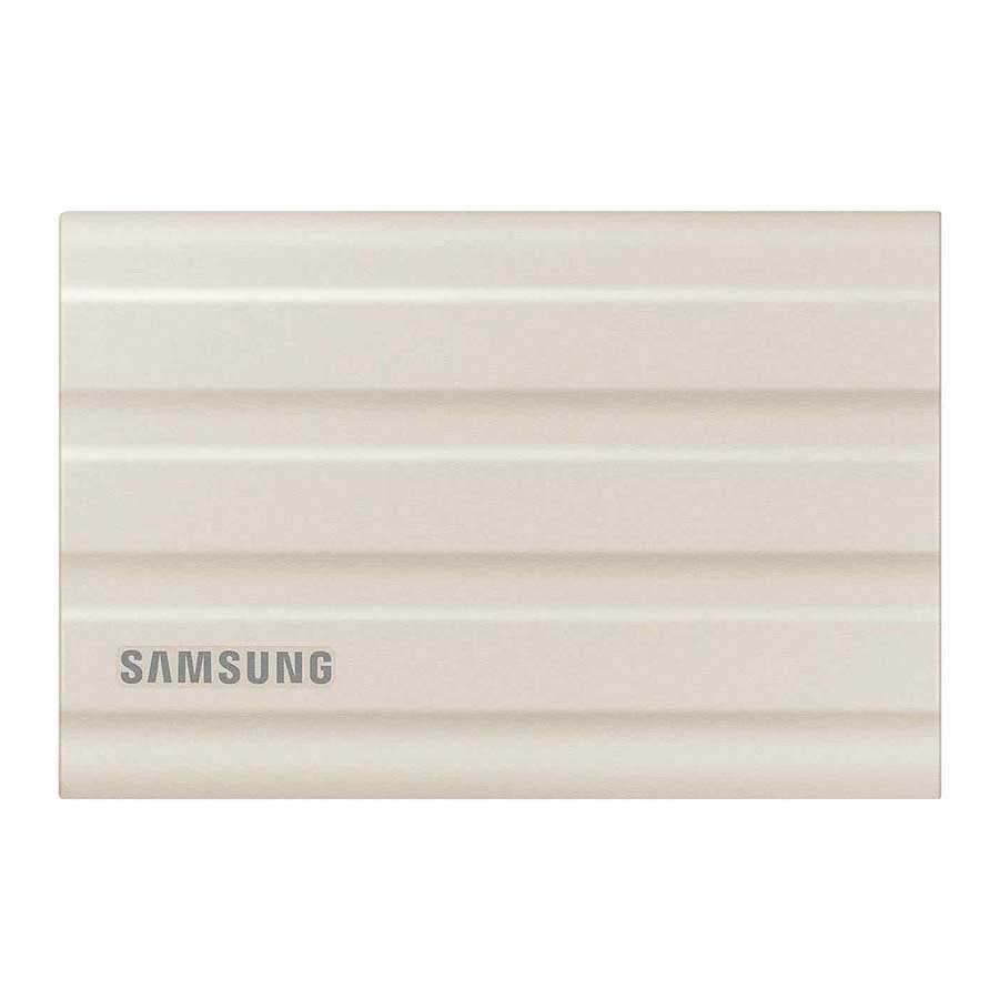 خرید هارد اس اس دی اکسترنال 1 ترابایت سامسونگ Samsung T7 Shield Beige با بهترین قیمت
