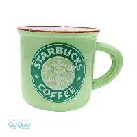 پک 6 عددی فنجان قهوه خوری استار باکس رنگی عمده و کارتنی