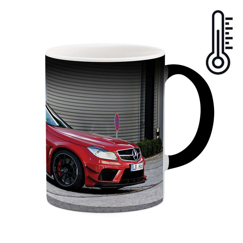 ماگ حرارتی طرح ماشین بنز مدل mgh01431