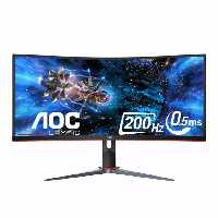 مانیتور 34 اینچ خمیده ای او سی CU34G2X