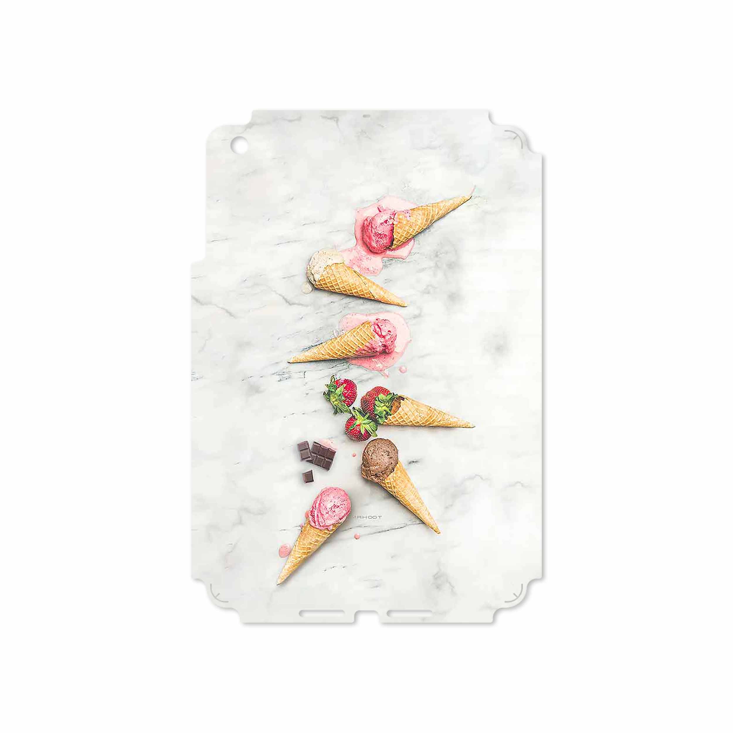 برچسب پوششی ماهوت مدل Funnel ice cream مناسب برای تبلت اپل iPad mini 2012 A1455