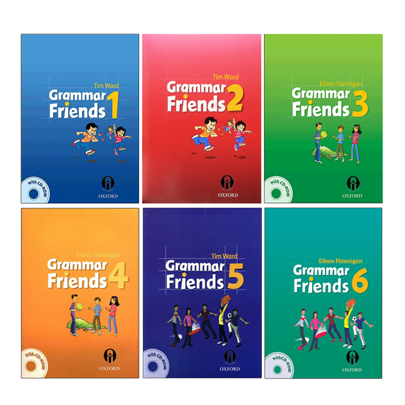 کتاب Grammar Friends اثر Tim Ward And Eileen Flannigan انتشارات الوندپویان جلد 1 تا 6