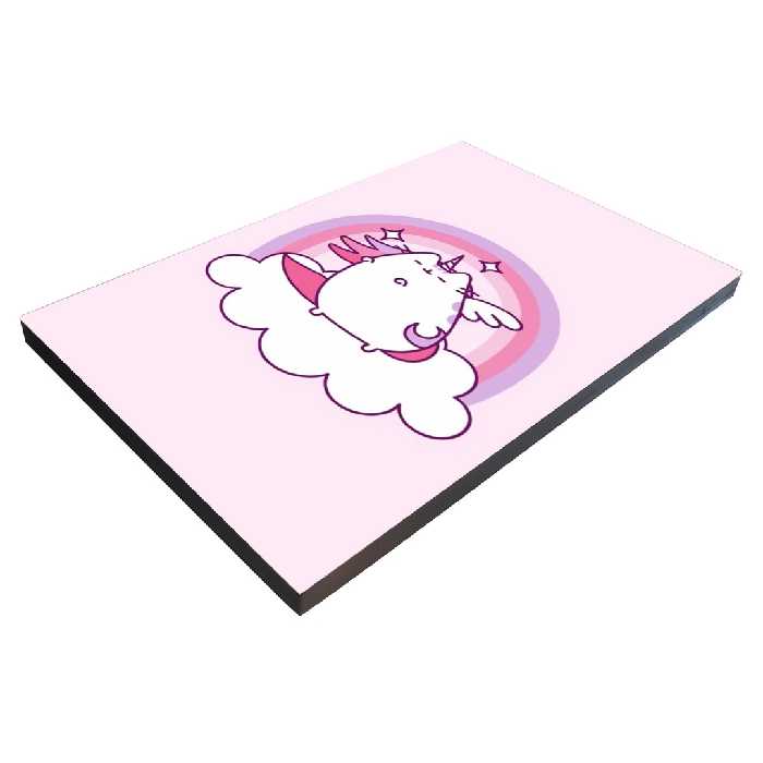 تابلو شاسی بکلیت طرح کارتونی یونیکورن مدل SH-13898