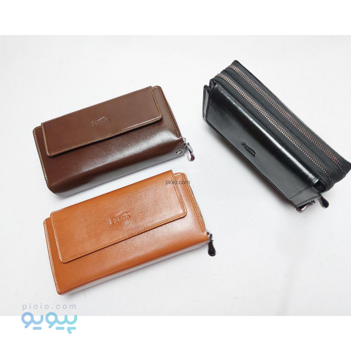 کیف پول چرم طبیعی کد 62078 تک وعمده