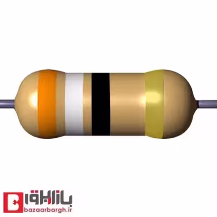 مقاومت 39 اهم 1/4 وات 5 درصد