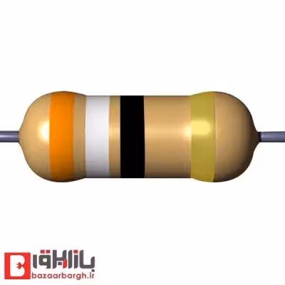 مقاومت 39 اهم 1/4 وات 5 درصد