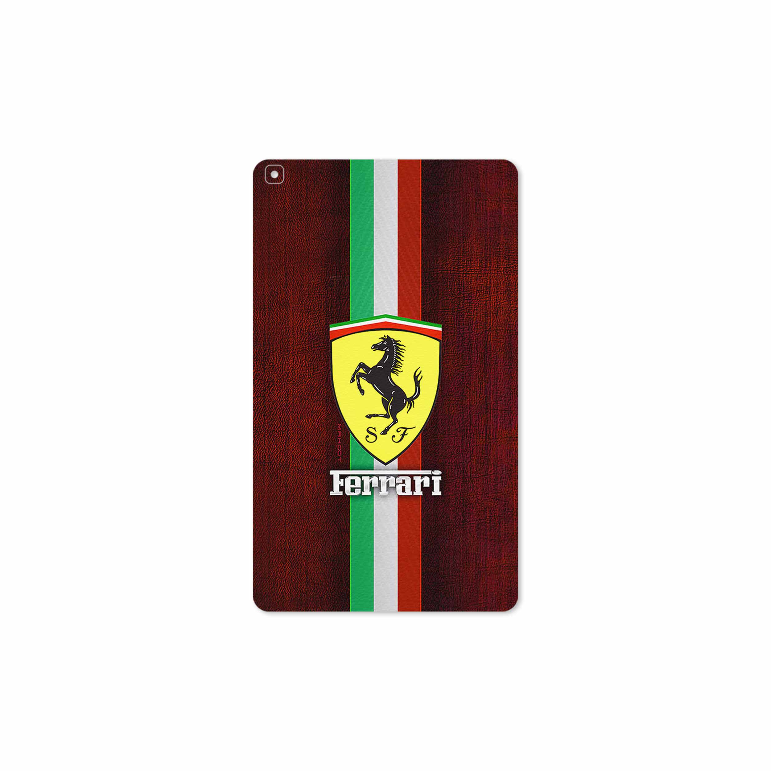 برچسب پوششی ماهوت مدل Ferrari مناسب برای تبلت سامسونگ Galaxy Tab A 80 2019 T295