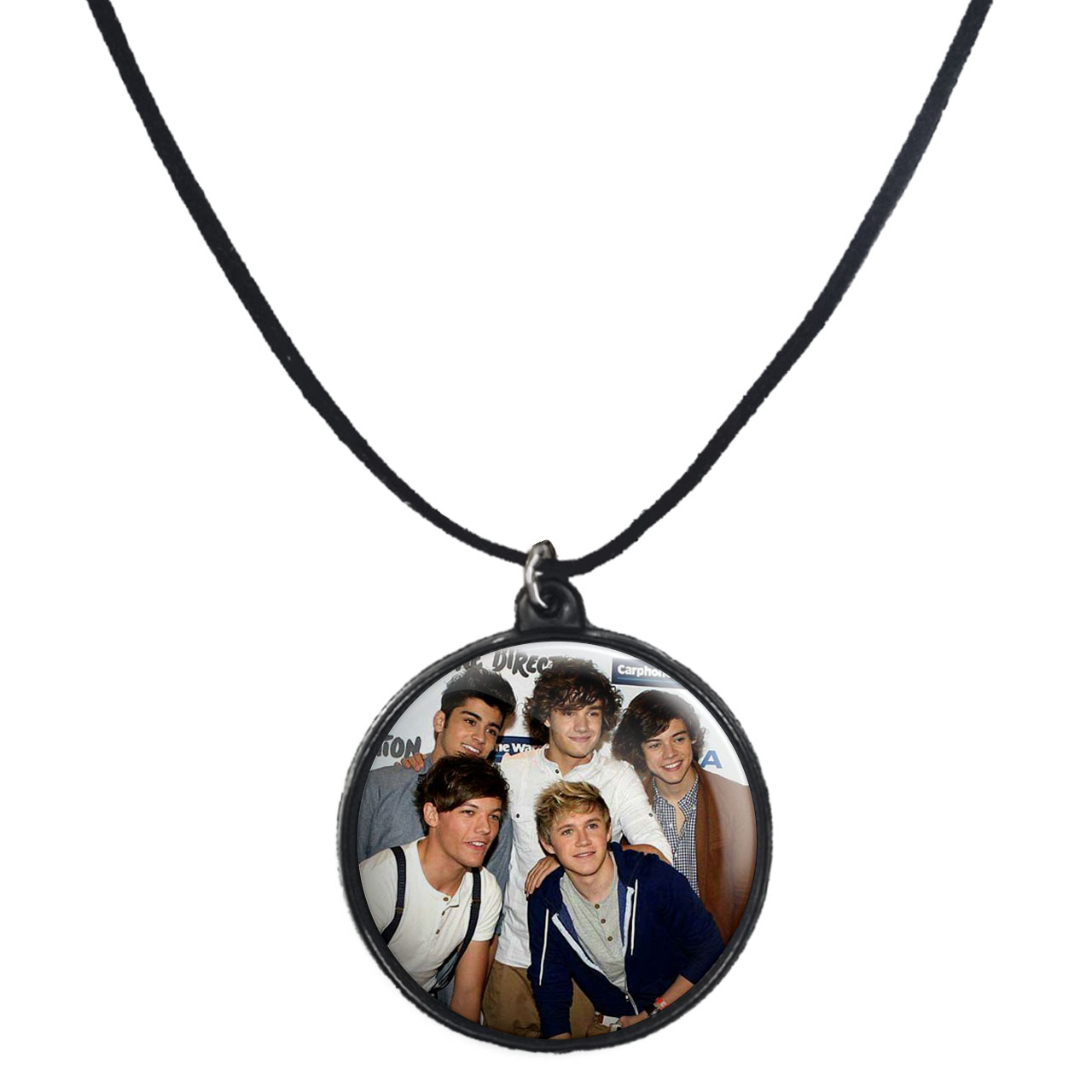 گردنبند پرمانه طرح One Direction کد pmb.13630 مدل دو طرفه