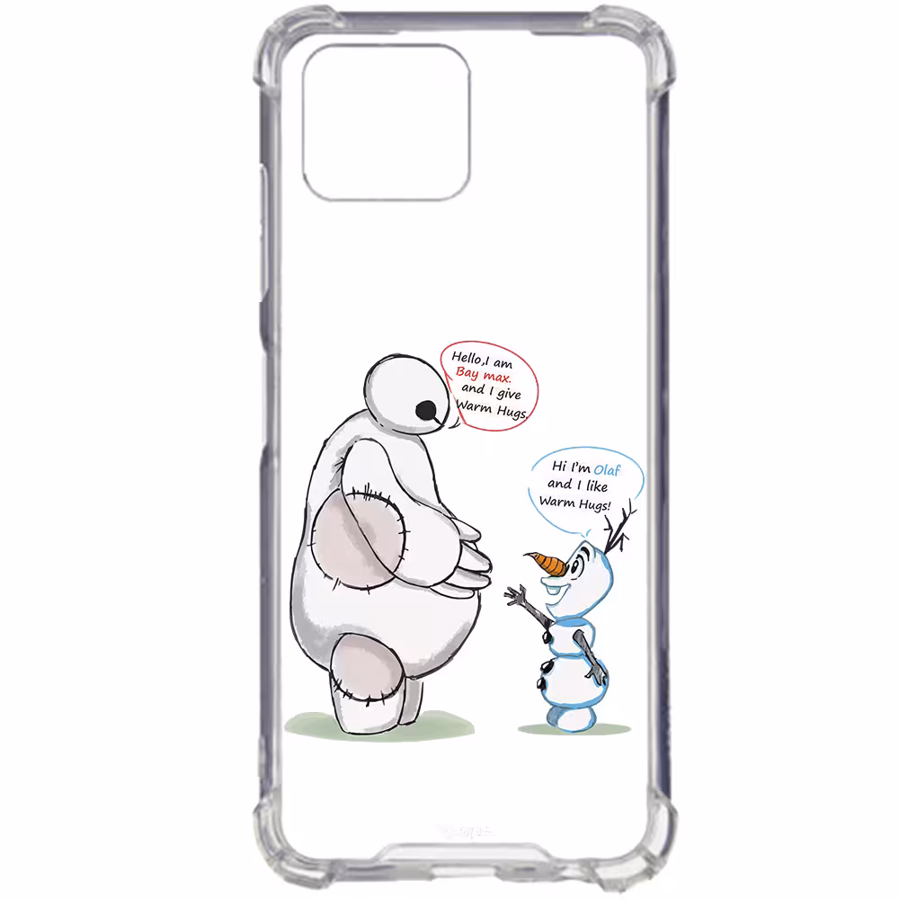کاور طرح Olaf &amp; Baymax مناسب برای گوشی موبایل شیائومی Mi 11 Lite 