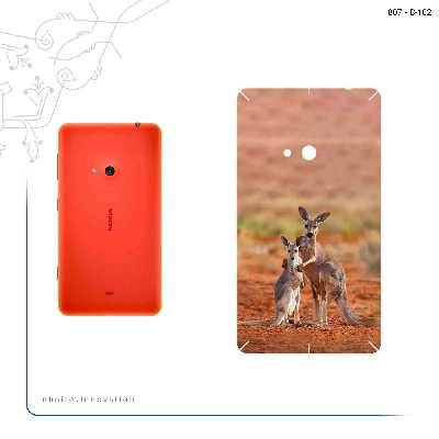 برچسب پوششی ماهوت مدل Kangaroo مناسب برای گوشی موبایل نوکیا Lumia 625
