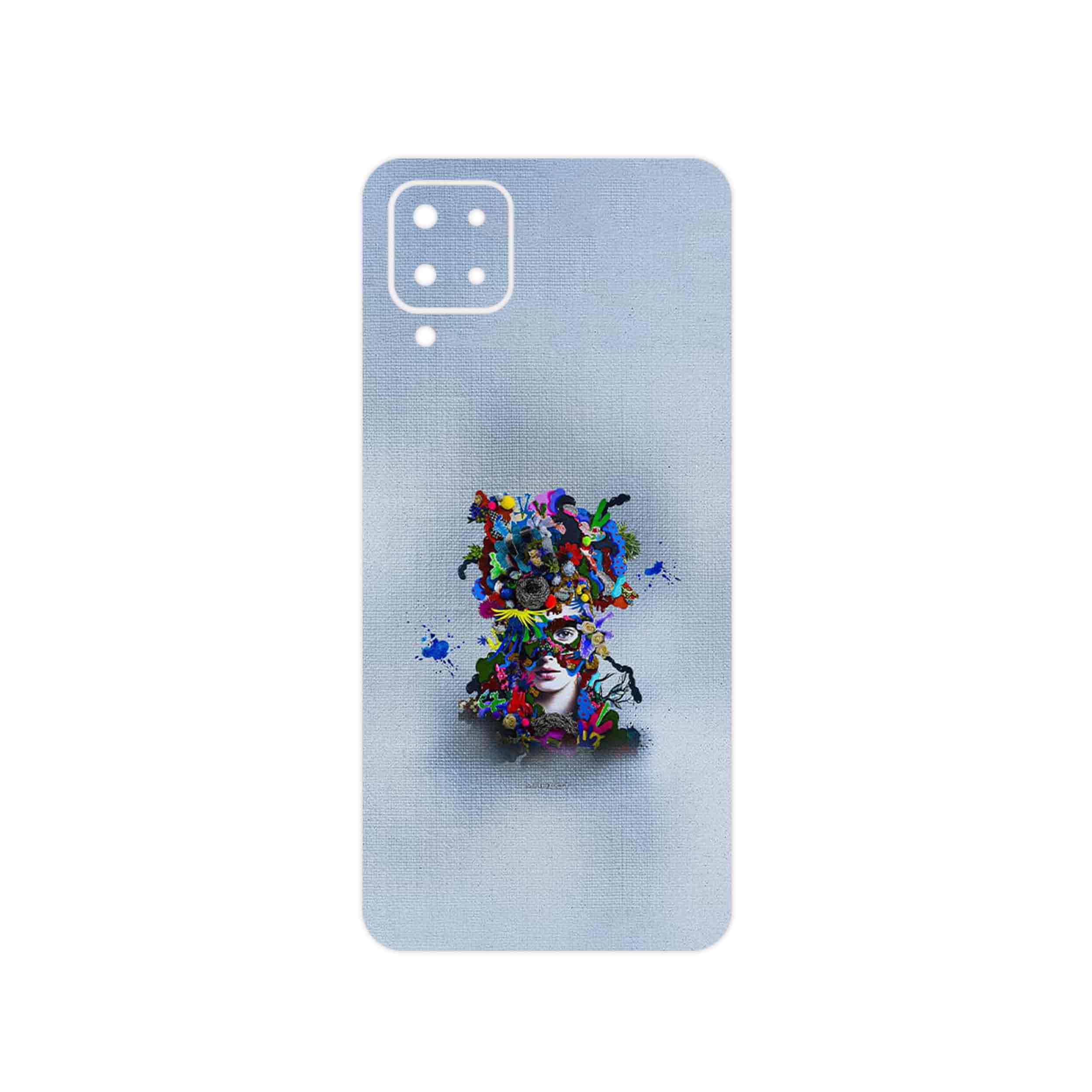 برچسب پوششی ماهوت مدل Collage of surreal Portrait of Women 4 مناسب برای گوشی موبایل سامسونگ Galaxy F12