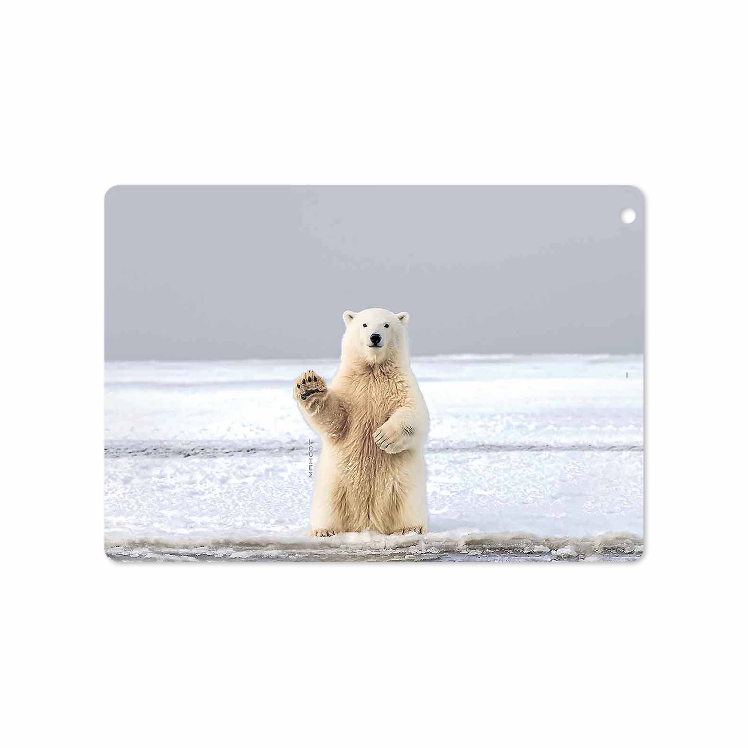 برچسب پوششی ماهوت مدل Polar bear مناسب برای تبلت اپل iPad Air 2013 A1475