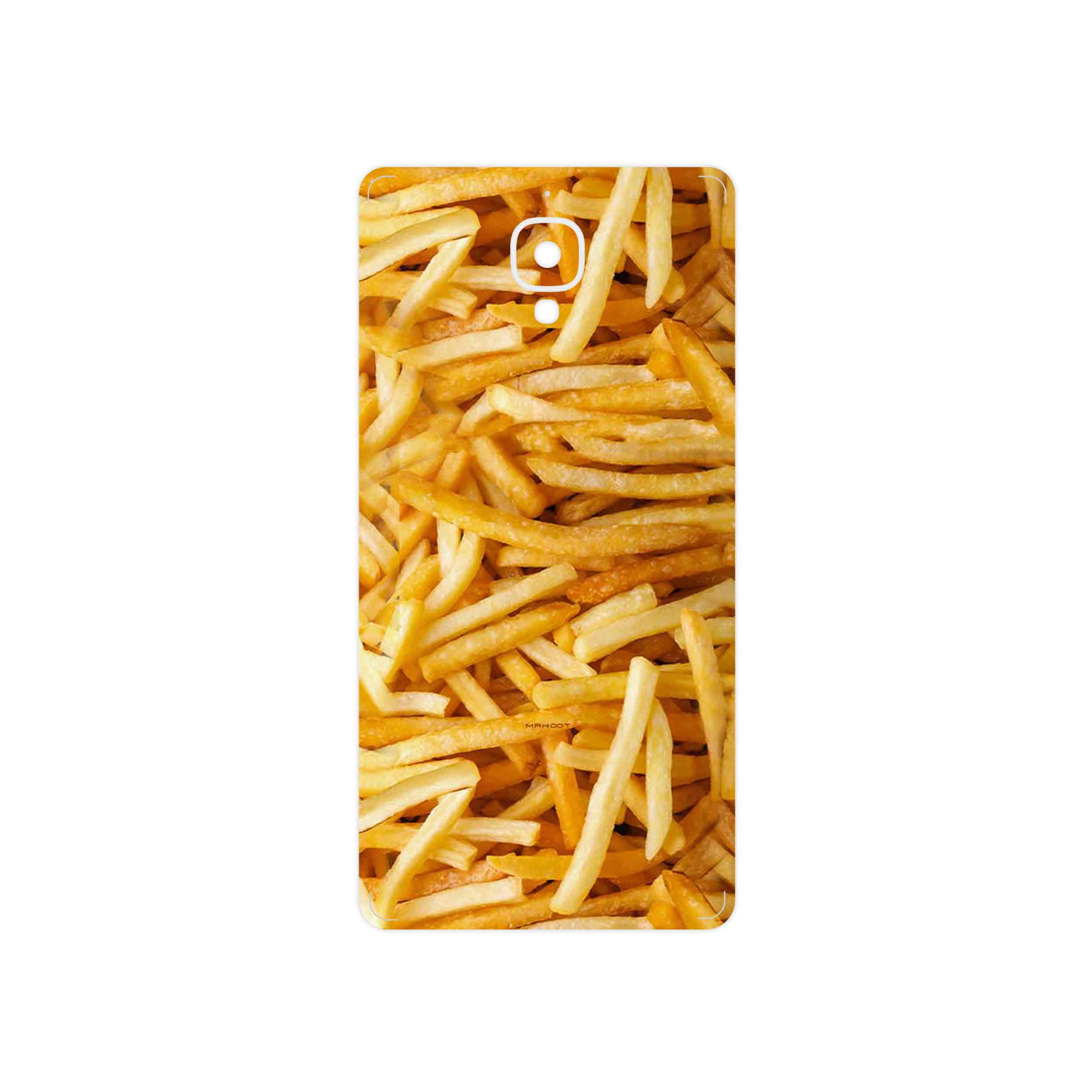 برچسب پوششی ماهوت مدل French fries مناسب برای گوشی موبایل وان پلاس 3