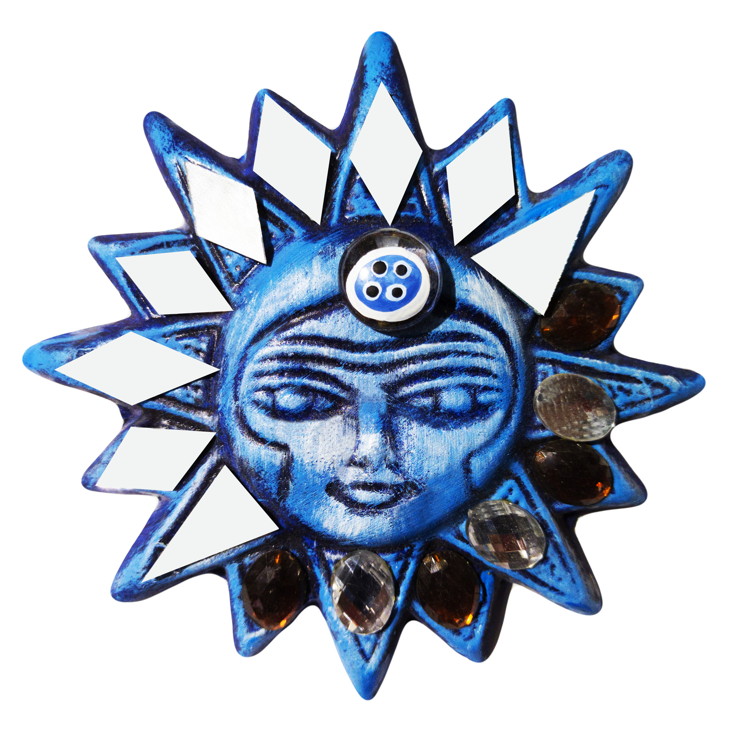 آویز تزیینی مدل چشم نظر ستاره