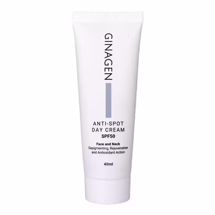 کرم ضد آفتاب و ضد لک SPF 50 ژیناژن | مناسب رفع لک روز | 40ml