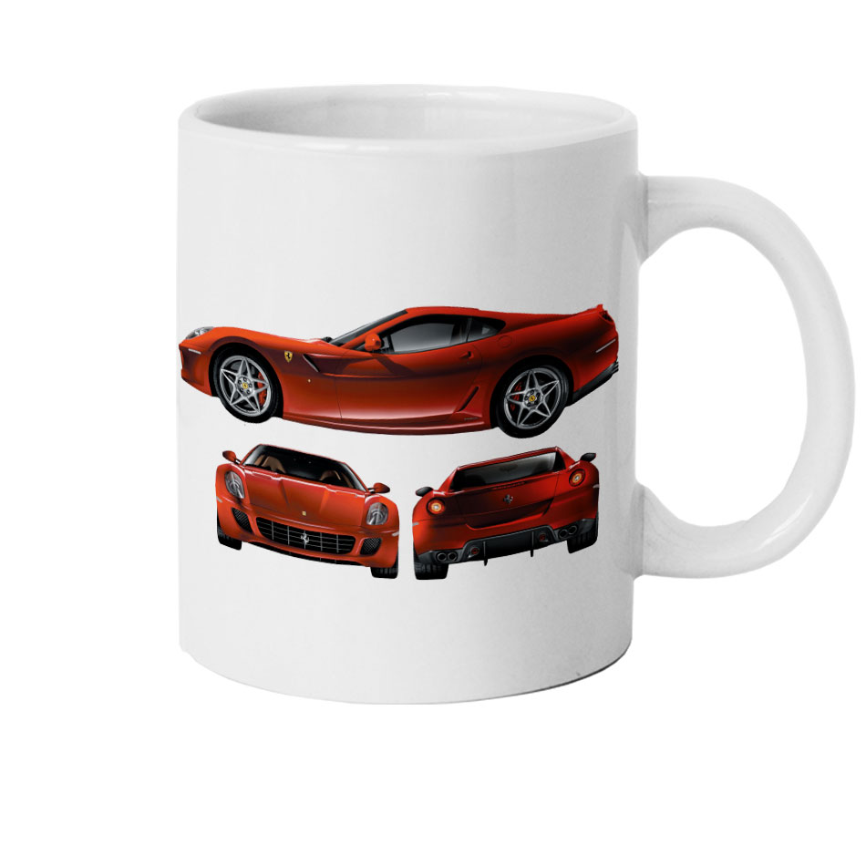 ماگ دارلی طرح ماشین مدل d272