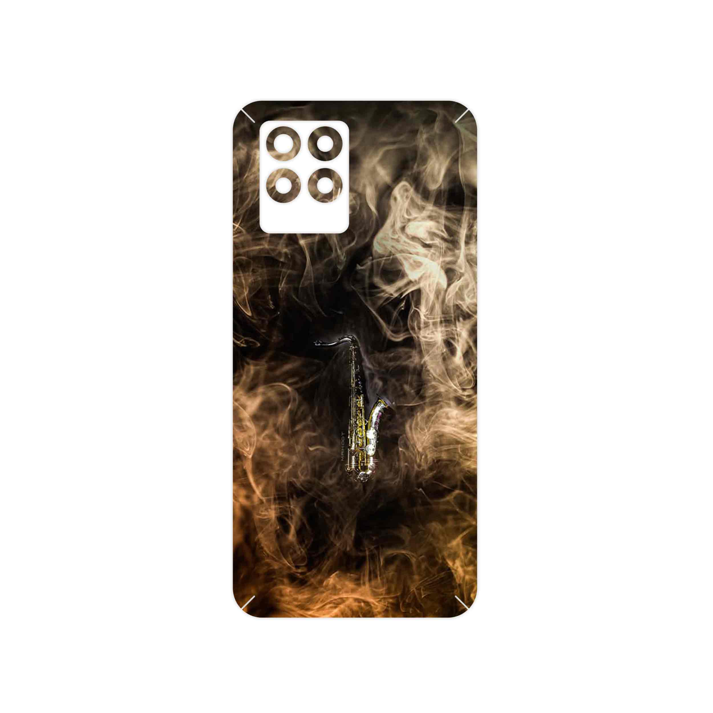 برچسب پوششی ماهوت مدل Saxophone مناسب برای گوشی موبایل ریلمی 8 Pro