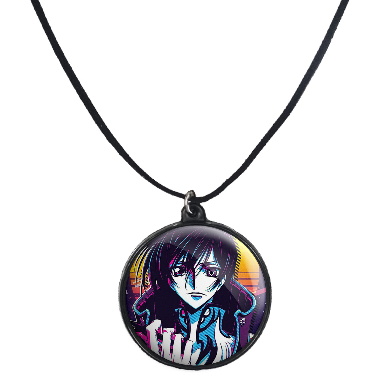 گردنبند پرمانه طرح Code Geass کد pmb.23079 مدل دو طرفه