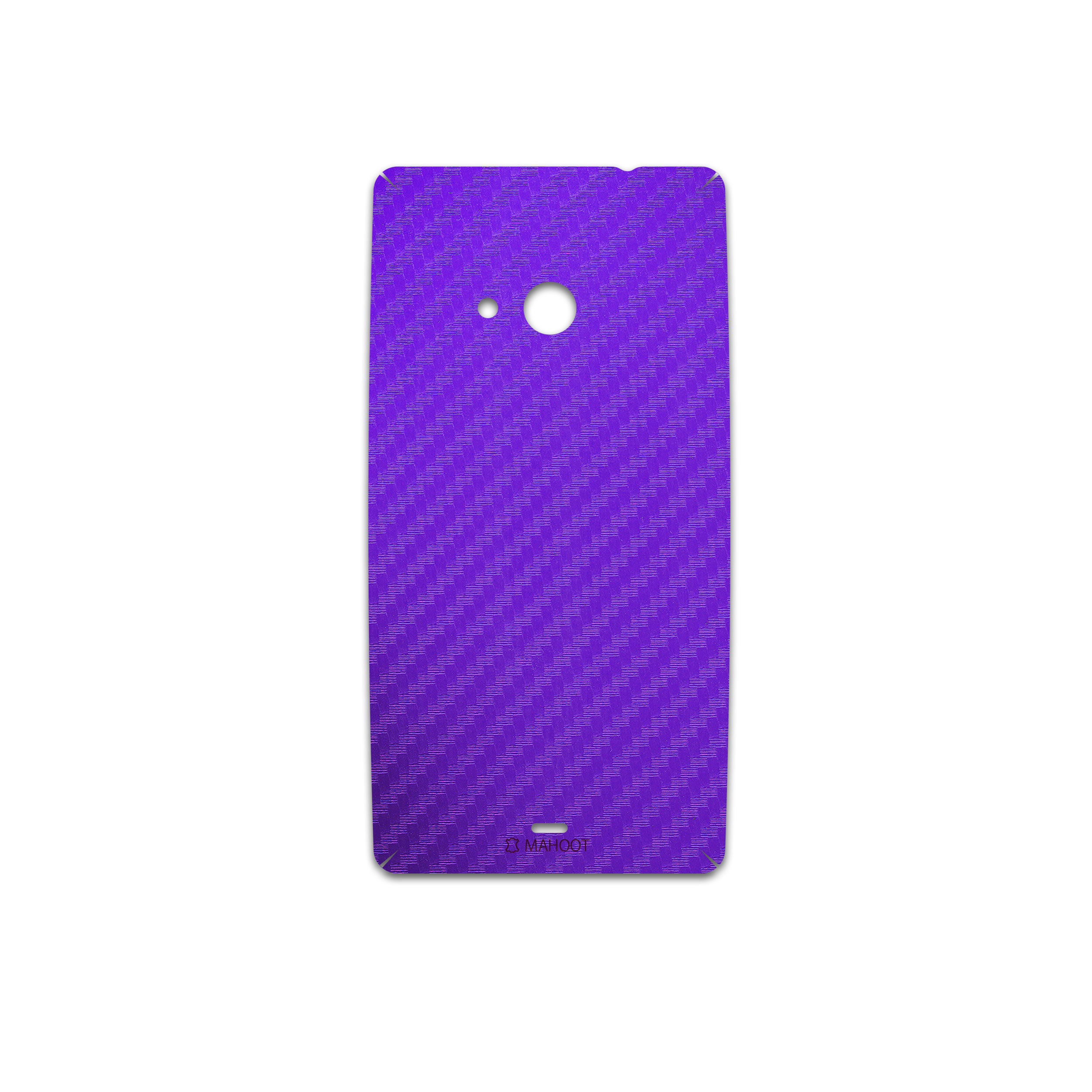 برچسب پوششی ماهوت مدل Purple-Fiber مناسب برای گوشی موبایل مایکروسافت Lumia 535