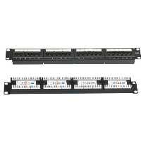 پچ پنل 24 پورت کی نت Cat6 UTP