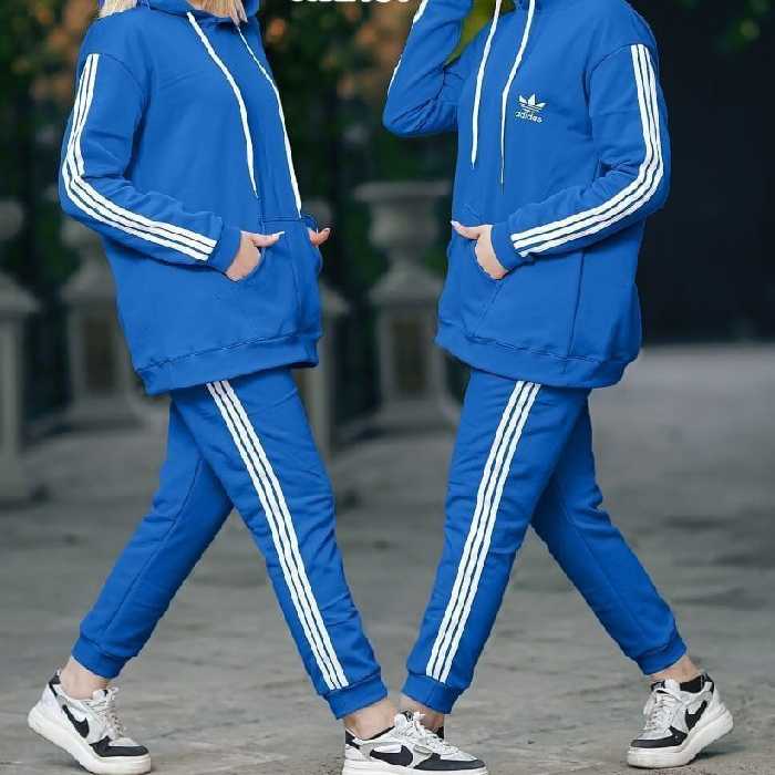 ست دو تیکه هودی شلوار آدیداس