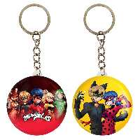 جاکلیدی خندالو مدل دختر کفشدوزکی و پسر گربه ای کد 34803481 مجموعه 2 عددی