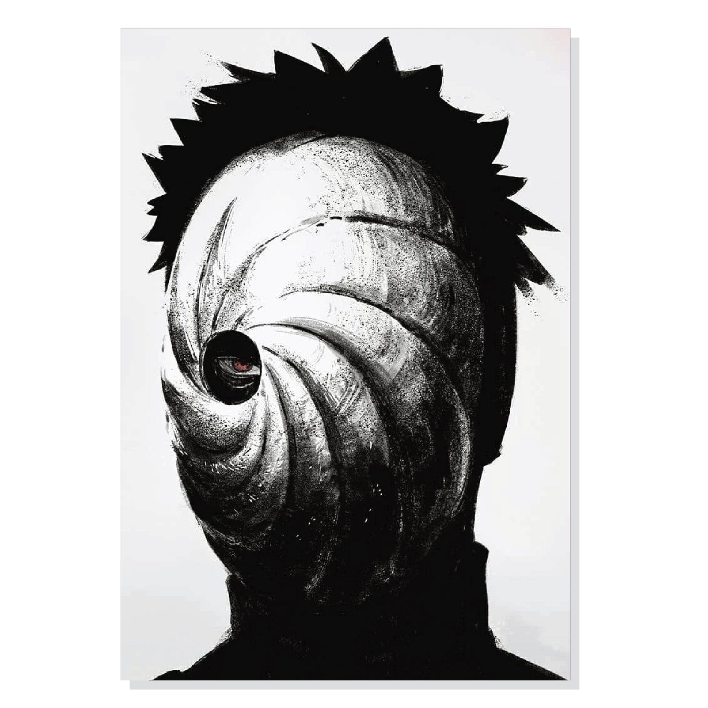 تابلو شاسی طرح انیمه ناروتو اوچیها اوبیتو شارینگان مدل M0271