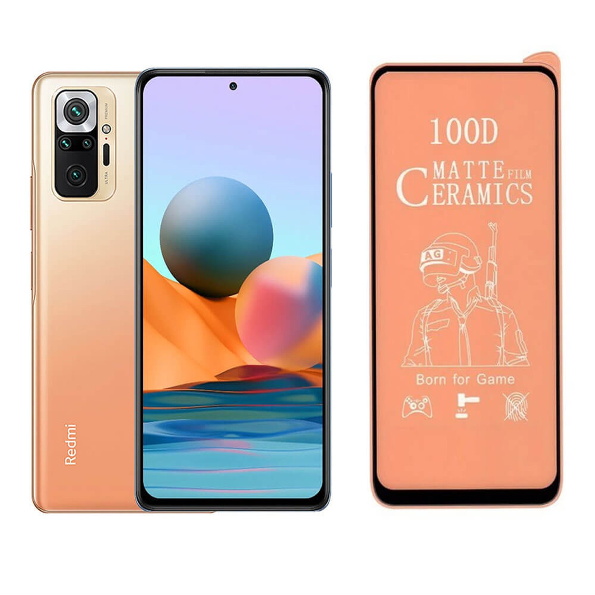 گلس مات گوشی شیائومی  NOTE 10 و NOTE 10S 4G و NOTE10 5G