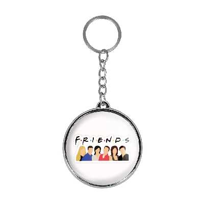 جاکلیدی خندالو طرح سریال فرندز مدل دوطرفه کد 31403141