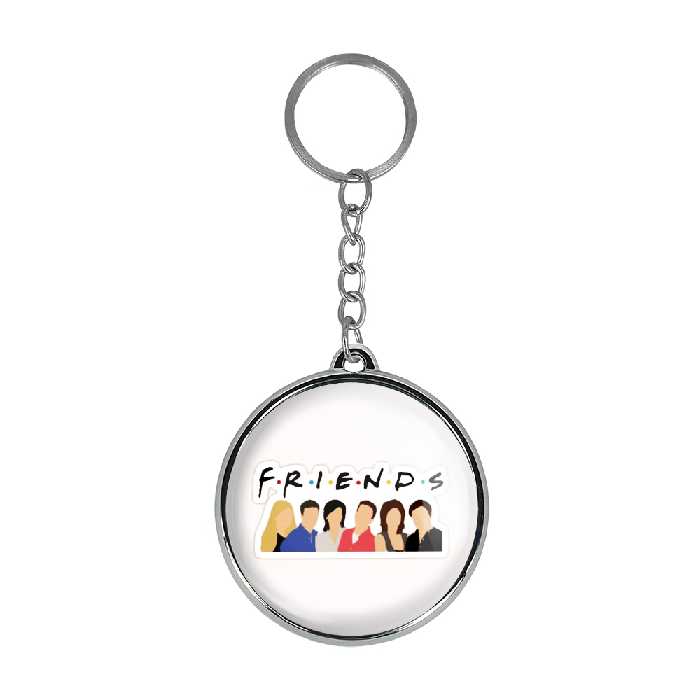 جاکلیدی خندالو طرح سریال فرندز مدل دوطرفه کد 31403141