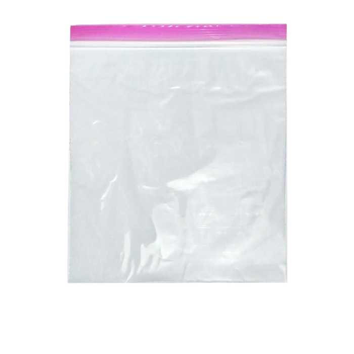 کیسه زیپ دار مدل دو زیپ کد 15x15 بسته 100 عددی