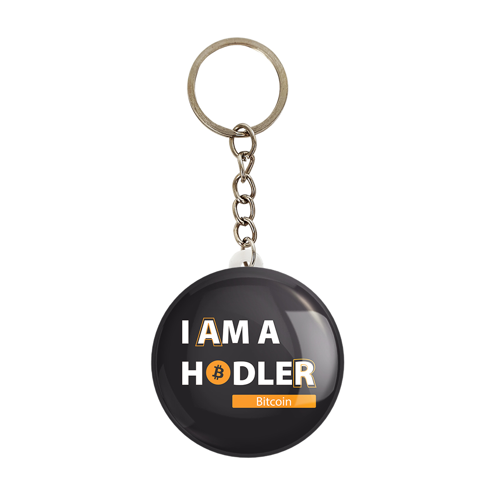 جاکلیدی خندالو مدل I Am A Hodler Bitcoin کد 10891