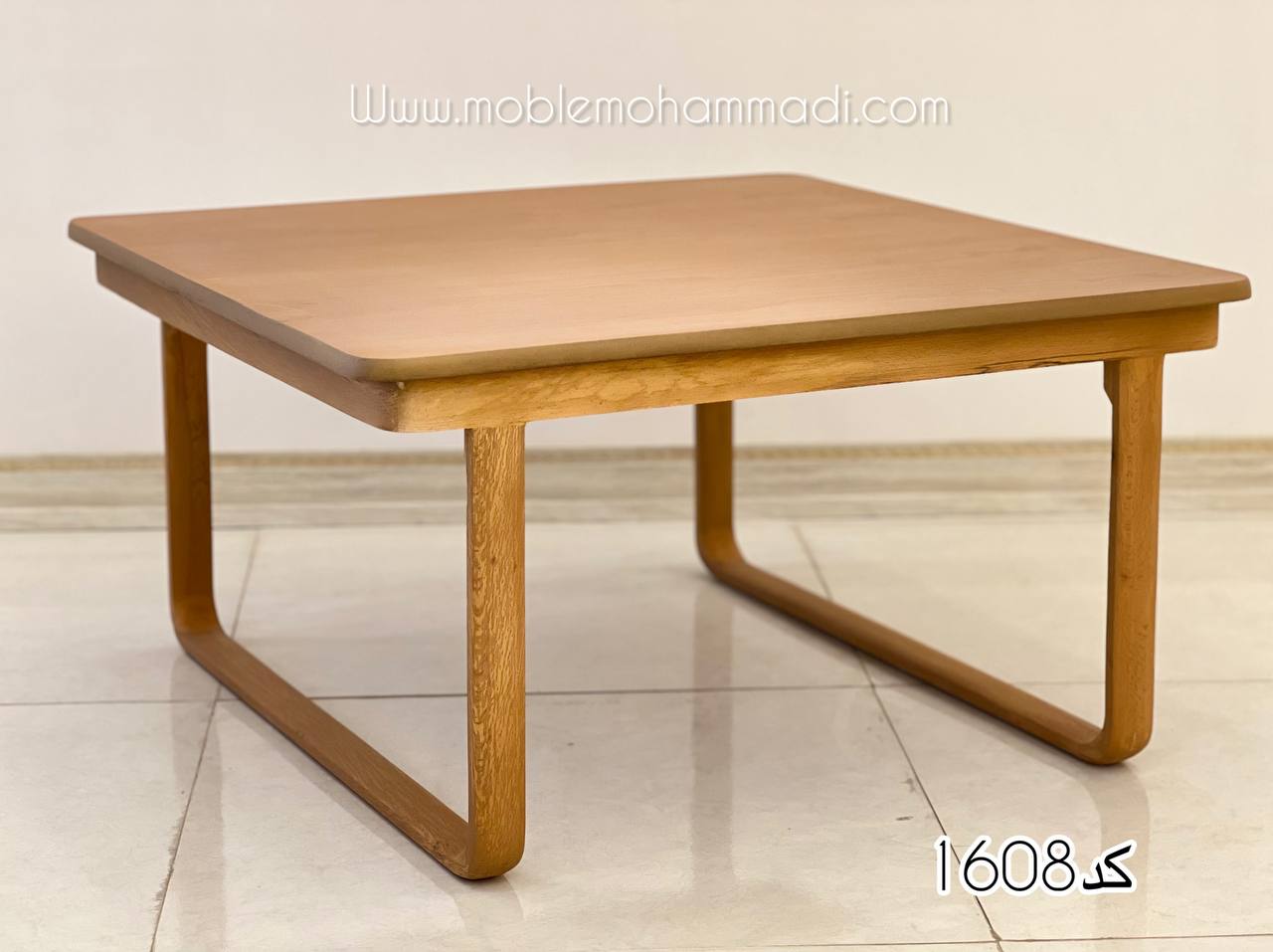 میز عسلی کد 1608 شامل 2 عسلی و یک جلو مبلی