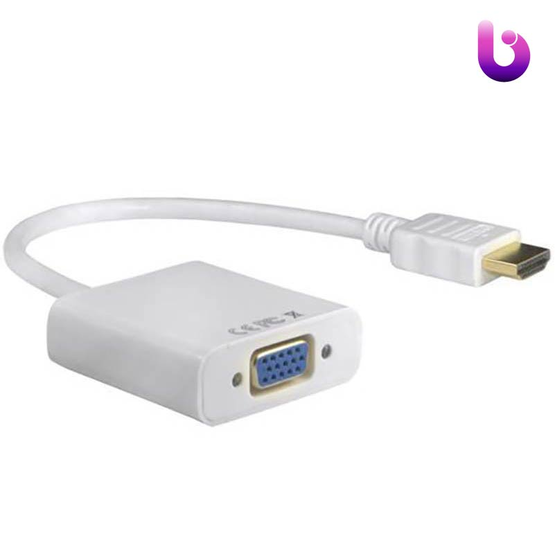 مبدل HDMI To VGA   کابل صدا