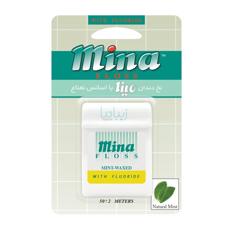 نخ دندان مدل متراکم اسانس نعناع مینا