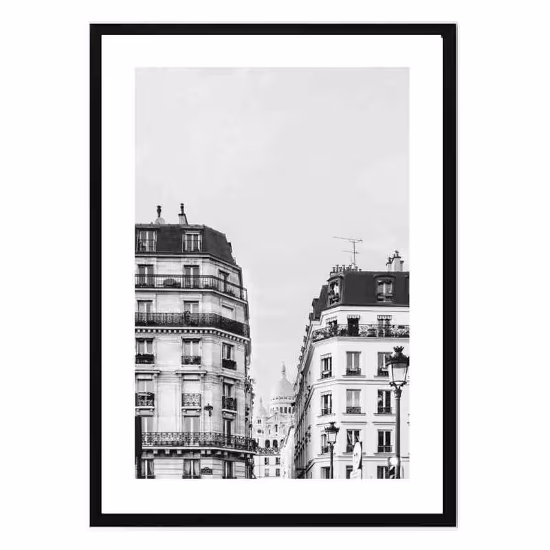 تابلو مدل Parisian buildings کد 248901766 | دنیای قاب
