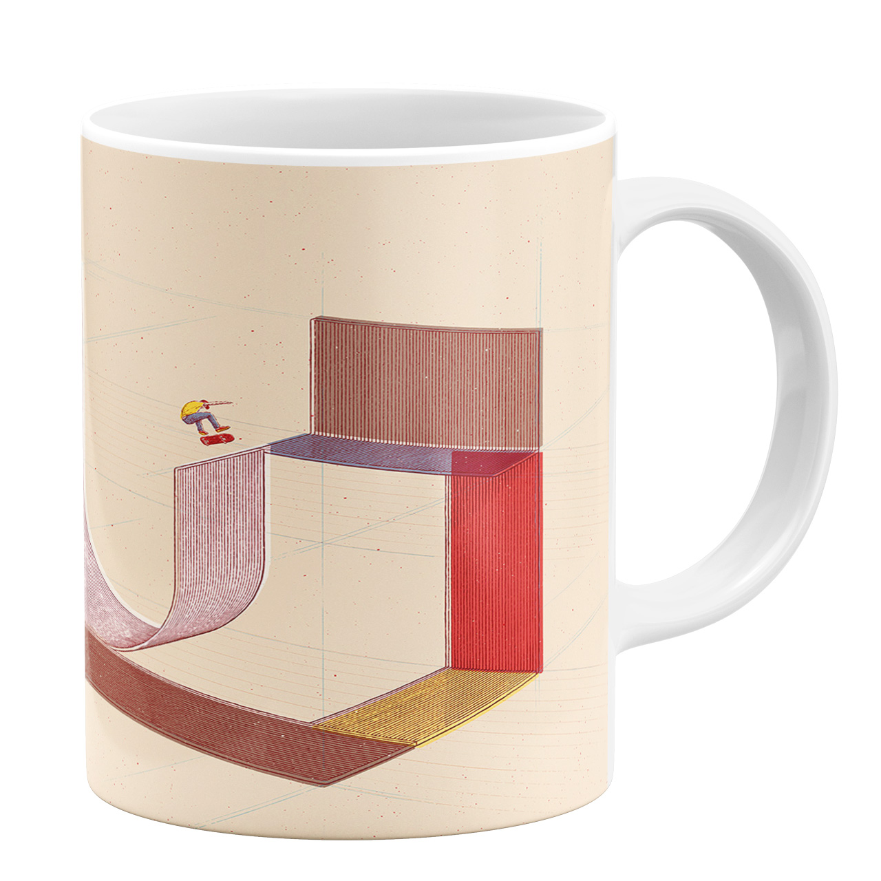 ماگ طرح انتزاعی کد 10463